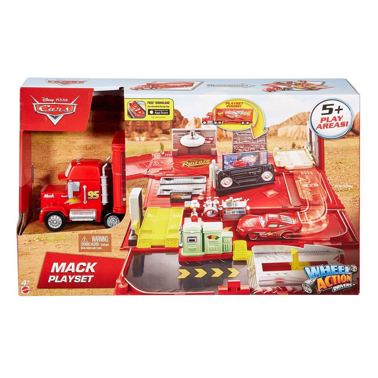 カーズ　マック　プレイセット　WHEEL ACTION DS Amazon.co.jp: カーズ 2016 マテル 1:55 ミニカー ホイールアクション